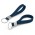 Silicone Key Ring - Navy