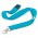 Glow in the Dark Logo Lanyard - Light Blue