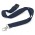 Glow in the Dark Logo Lanyard - Navy