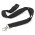 Glow in the Dark Logo Lanyard - Black. Special PMS colours are available for a minimum of 1000pcs