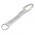 Reflector Key Ring - White