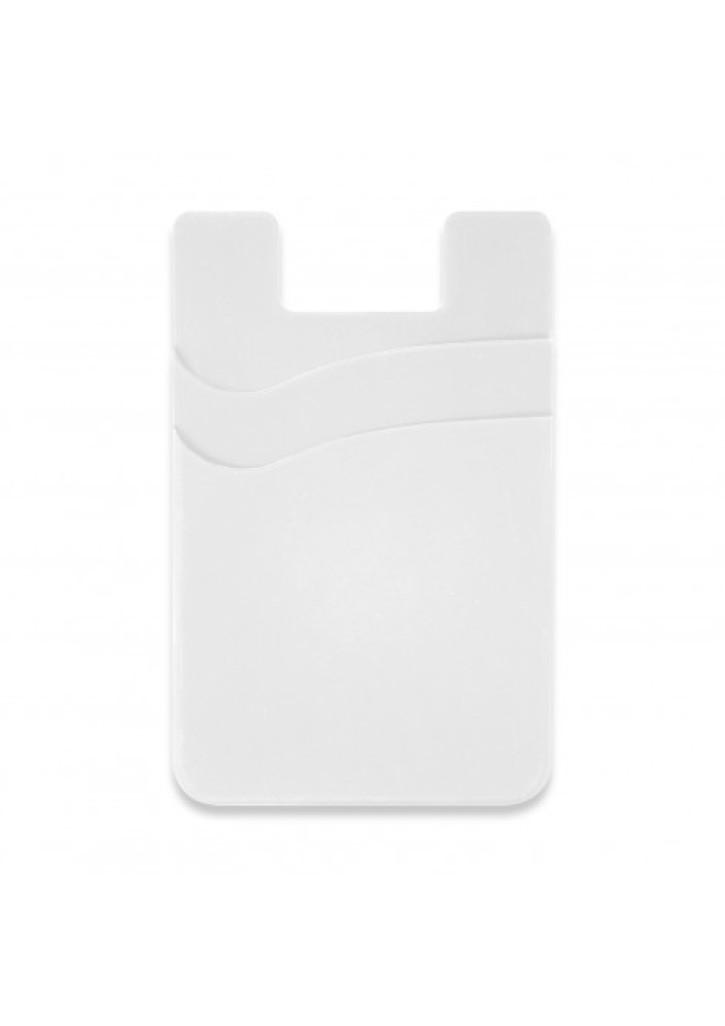 Dual Silicone Phone Wallet - Full Colour