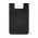 Dual Silicone Phone Wallet - Full Colour - Black