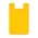 Dual Silicone Phone Wallet - Full Colour - Yellow