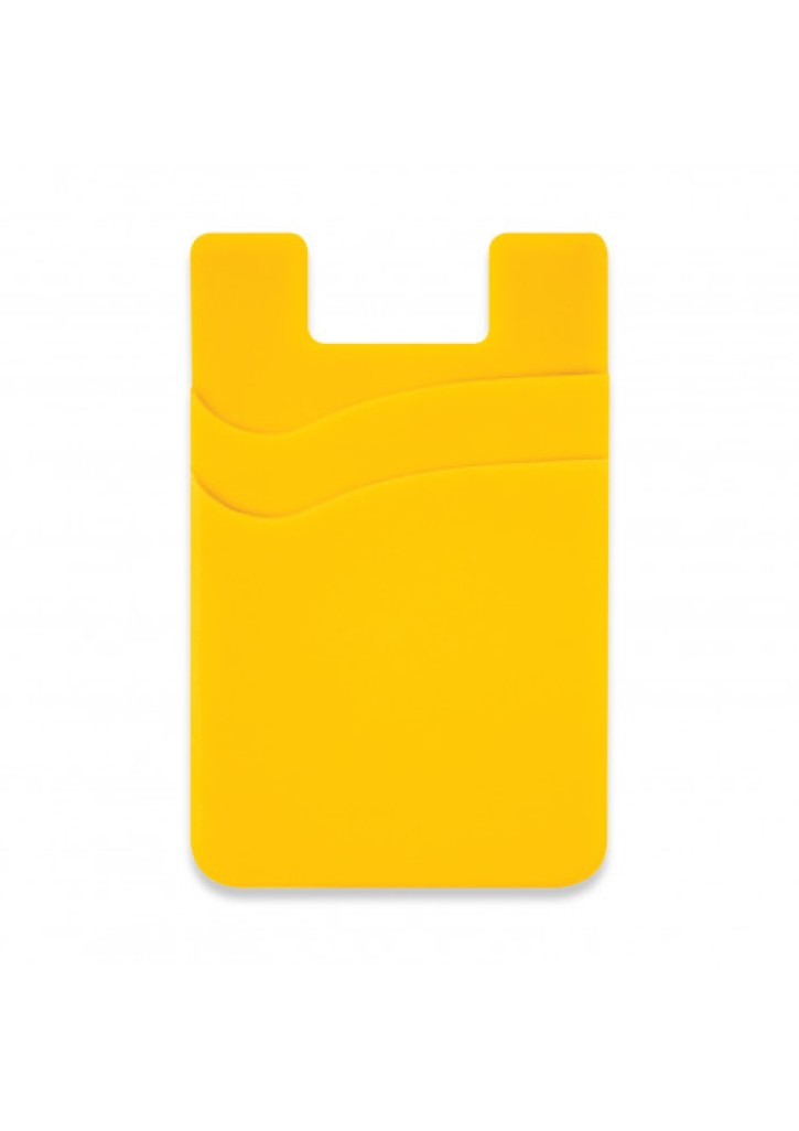 Dual Silicone Phone Wallet - Full Colour