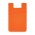Dual Silicone Phone Wallet - Full Colour - Orange