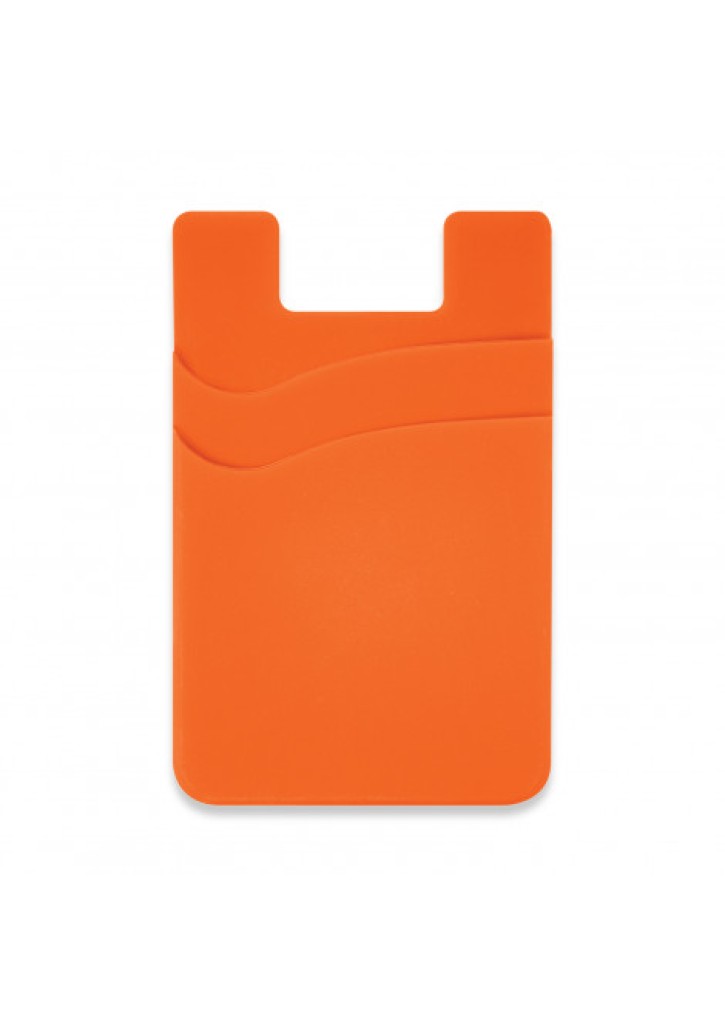 Dual Silicone Phone Wallet - Full Colour