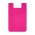 Dual Silicone Phone Wallet - Full Colour - Pink