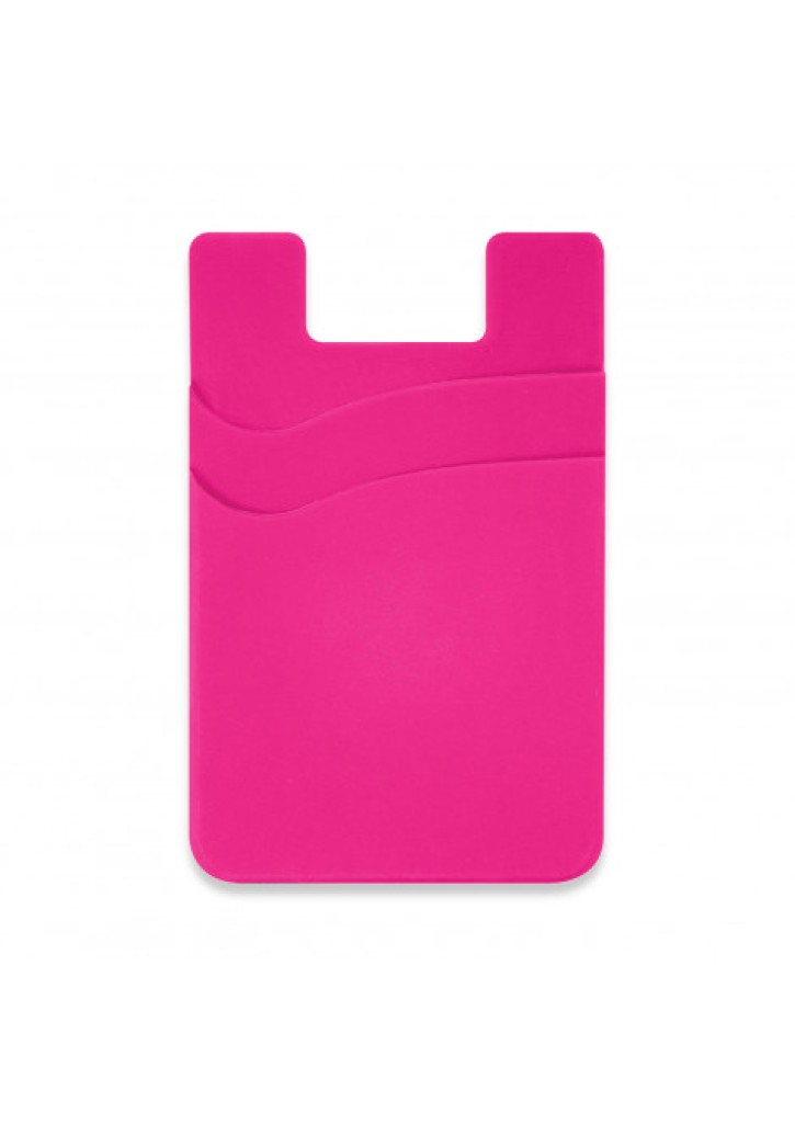 Dual Silicone Phone Wallet - Full Colour