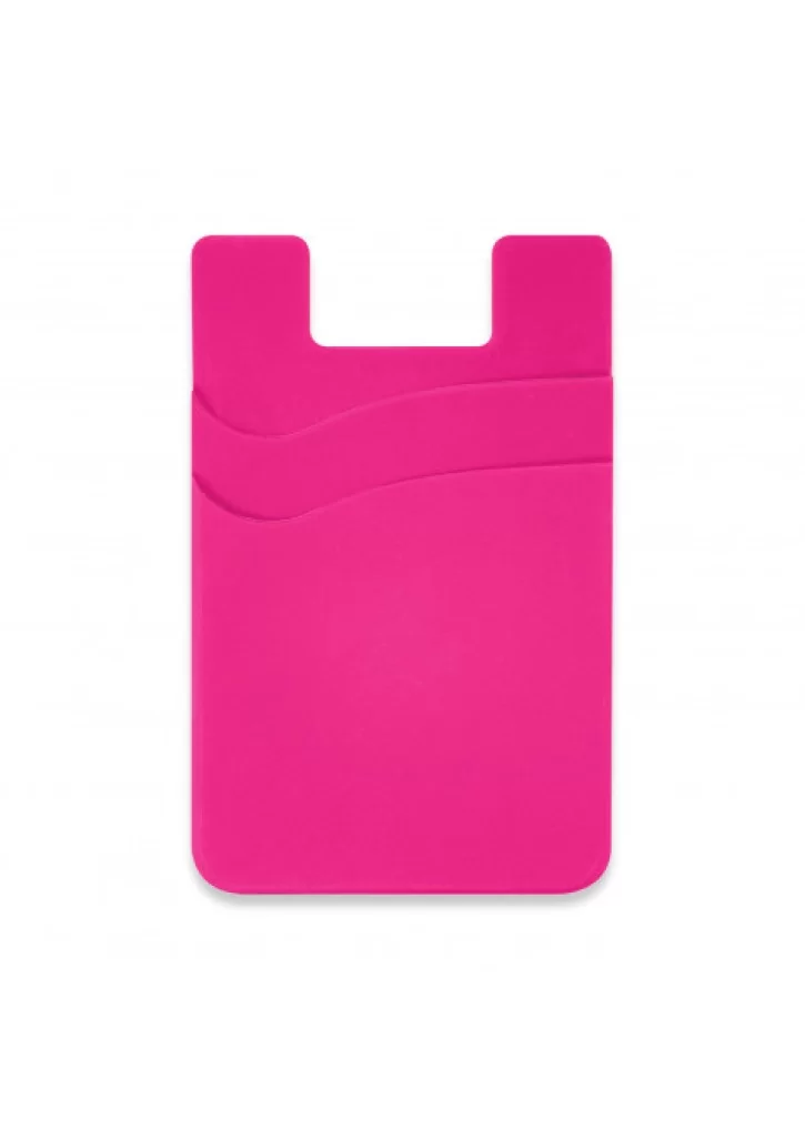 Dual Silicone Phone Wallet - Full Colour