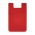 Dual Silicone Phone Wallet - Full Colour - Red