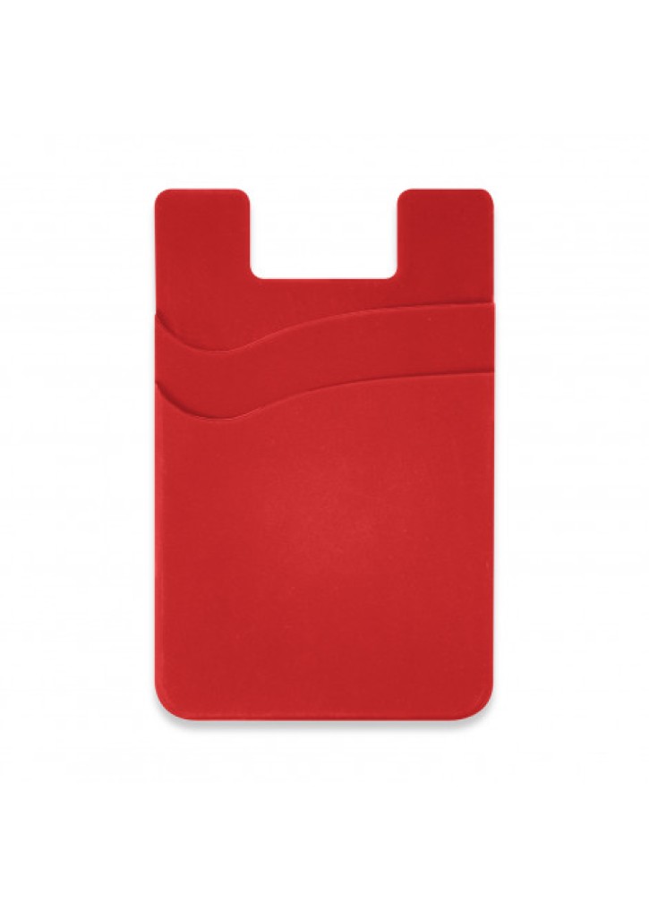 Dual Silicone Phone Wallet - Full Colour