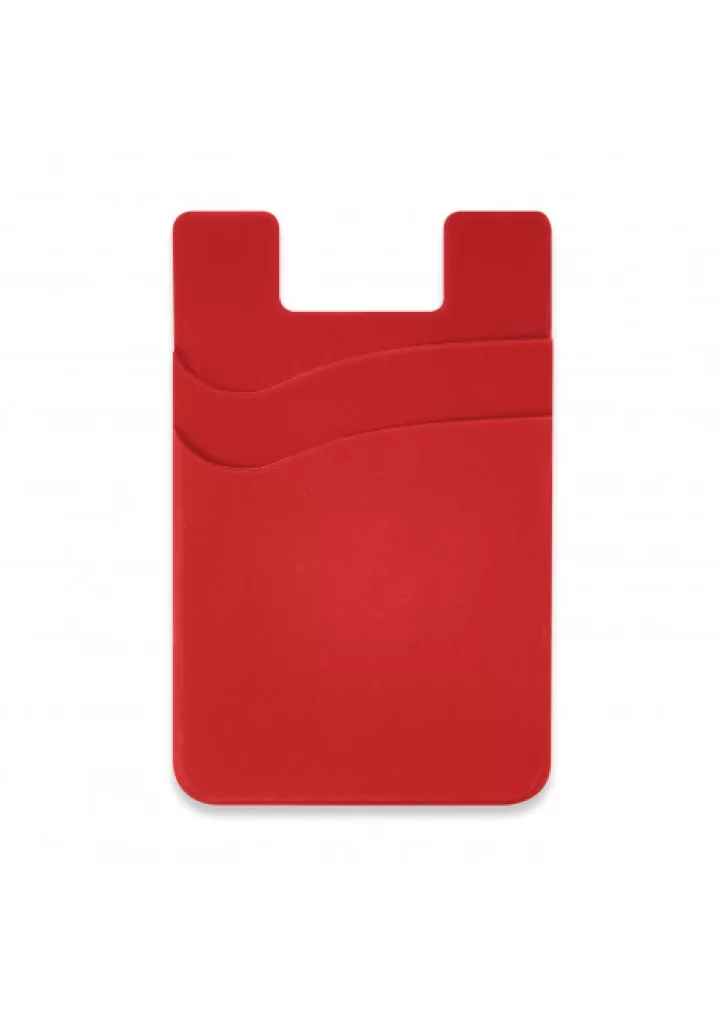 Dual Silicone Phone Wallet - Full Colour