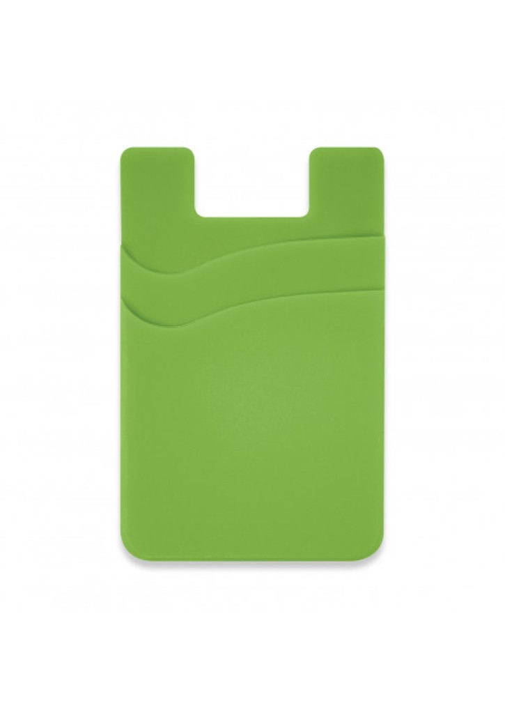 Dual Silicone Phone Wallet - Full Colour