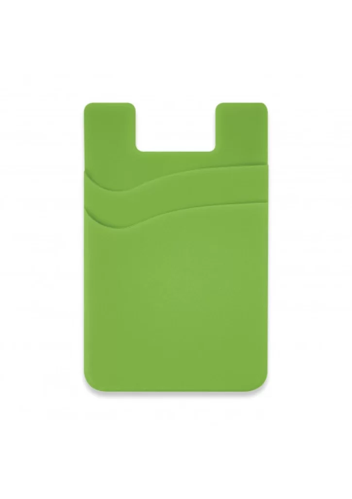 Dual Silicone Phone Wallet - Full Colour