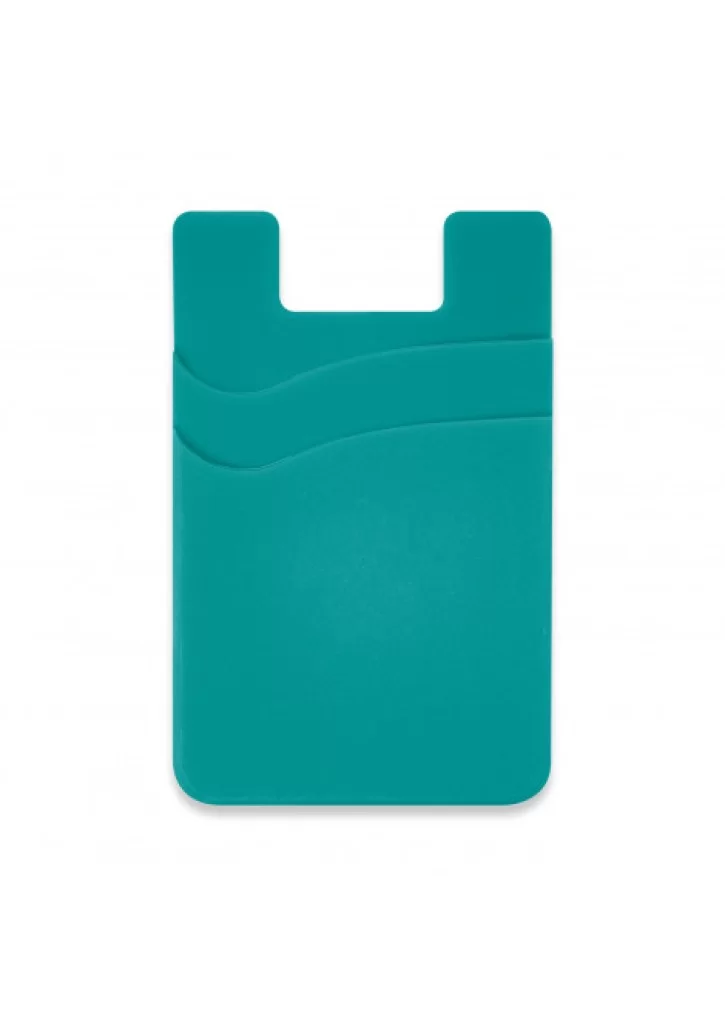 Dual Silicone Phone Wallet - Full Colour