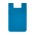 Dual Silicone Phone Wallet - Full Colour - Light Blue