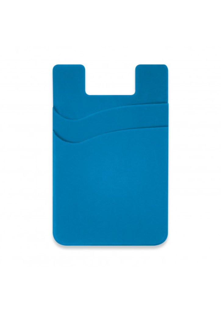 Dual Silicone Phone Wallet - Full Colour