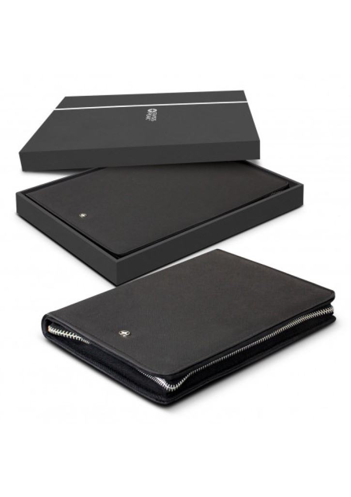 Swiss Peak Heritage A5 Portfolio with Zipper
