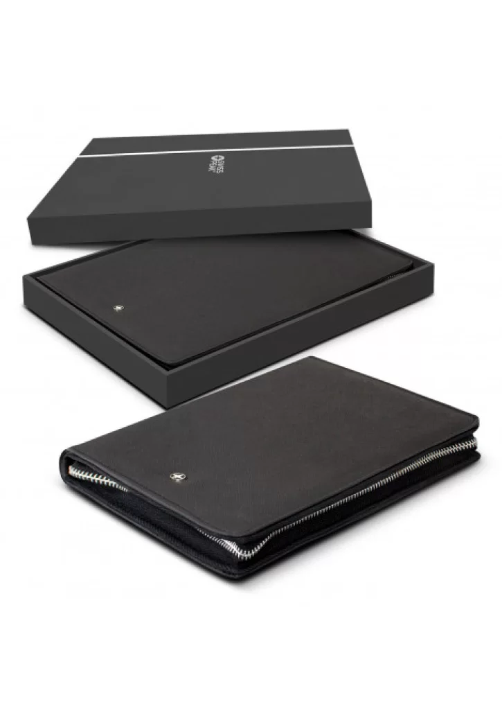 Swiss Peak Heritage A5 Portfolio with Zipper