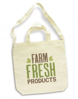 Cotton Shoulder Tote Bag