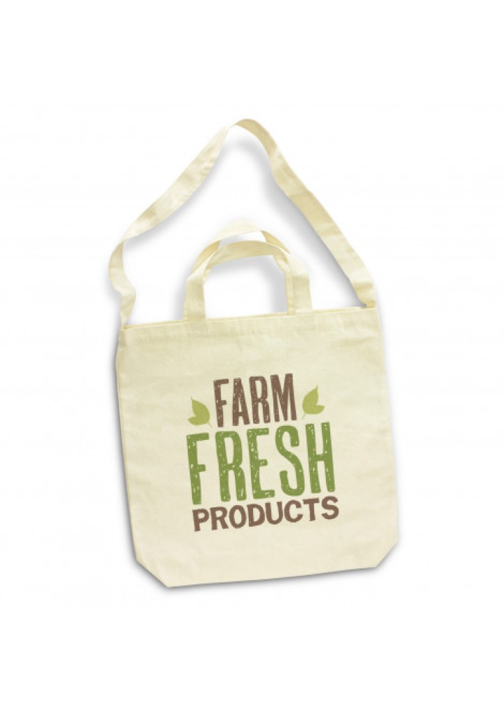 Cotton Shoulder Tote Bag