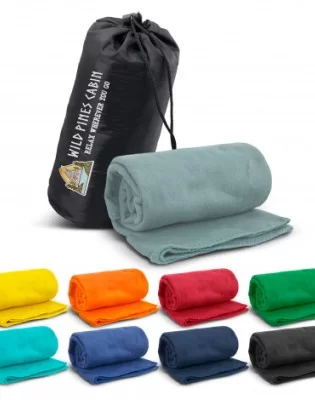 Glasgow Fleece Blanket in Carry Bag