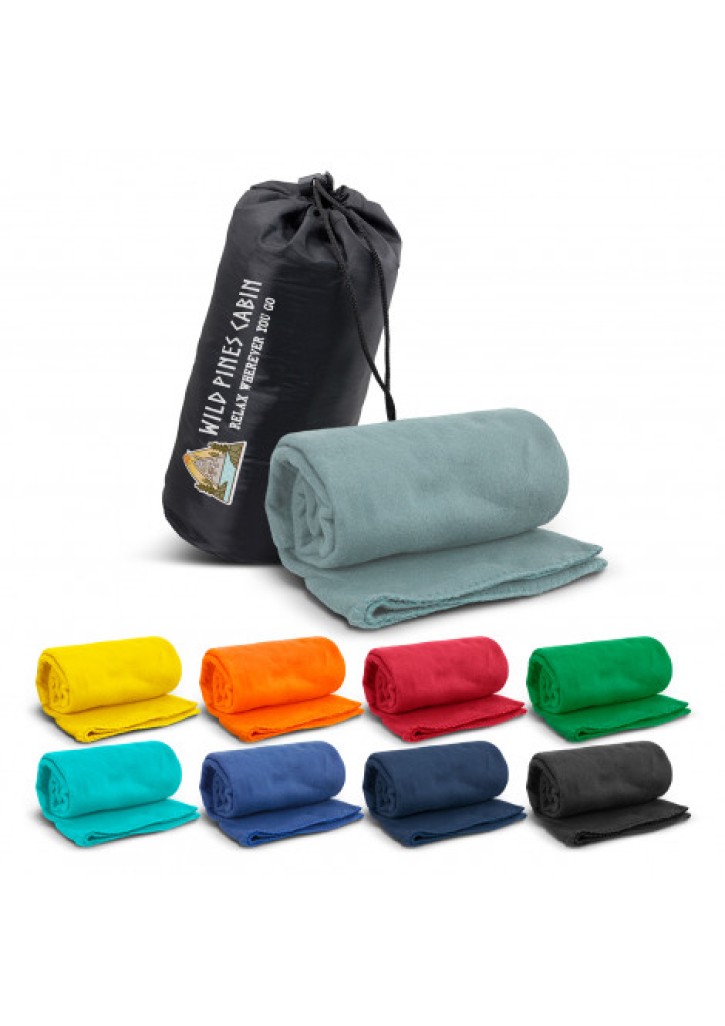 Glasgow Fleece Blanket in Carry Bag