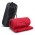 Glasgow Fleece Blanket in Carry Bag - Red