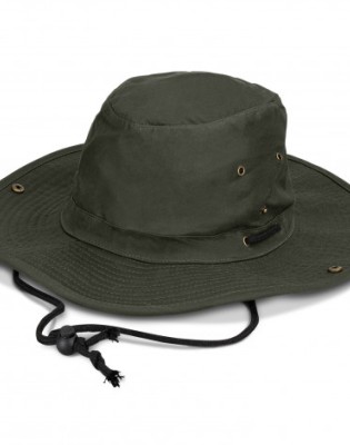Oilskin Wide Brim Hat