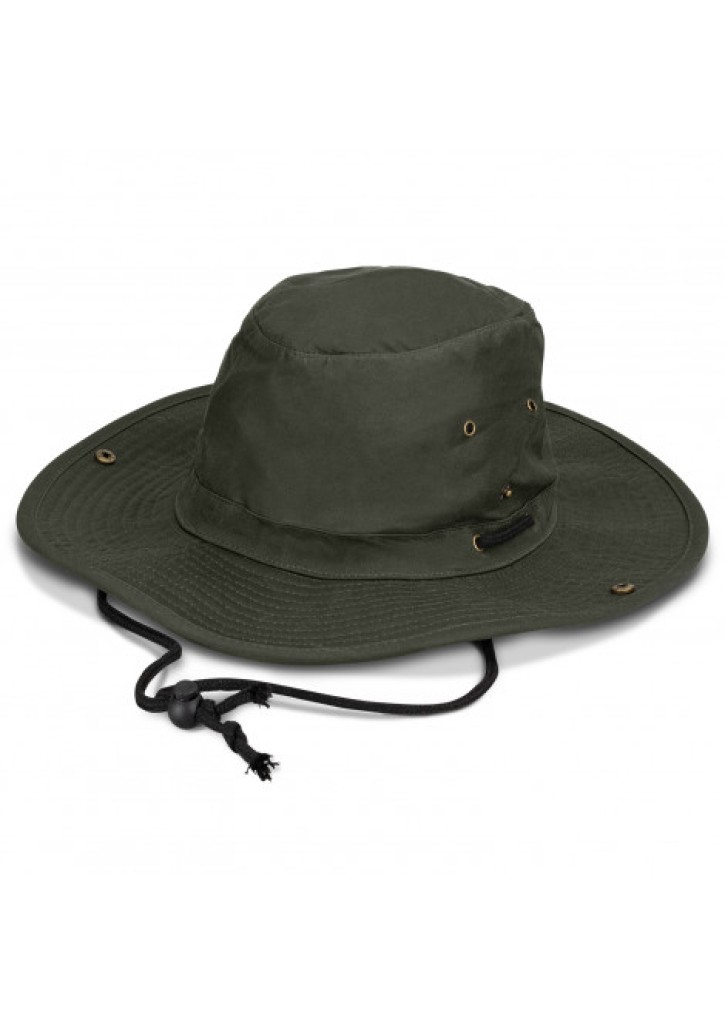Oilskin Wide Brim Hat