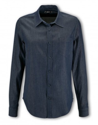 SOLS Barry Women's Denim Shirt