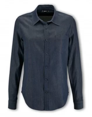 SOLS Barry Women's Denim Shirt