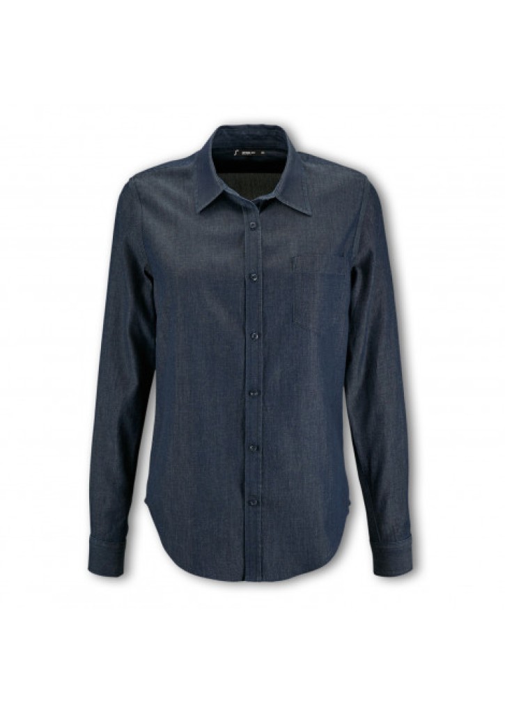 SOLS Barry Women's Denim Shirt