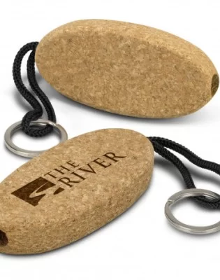 Cork Floating Key Ring