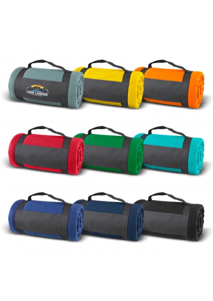 Glasgow Fleece Blanket with Strap