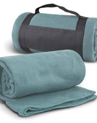 Glasgow Fleece Blanket with Strap