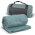 Glasgow Fleece Blanket with Strap - Grey