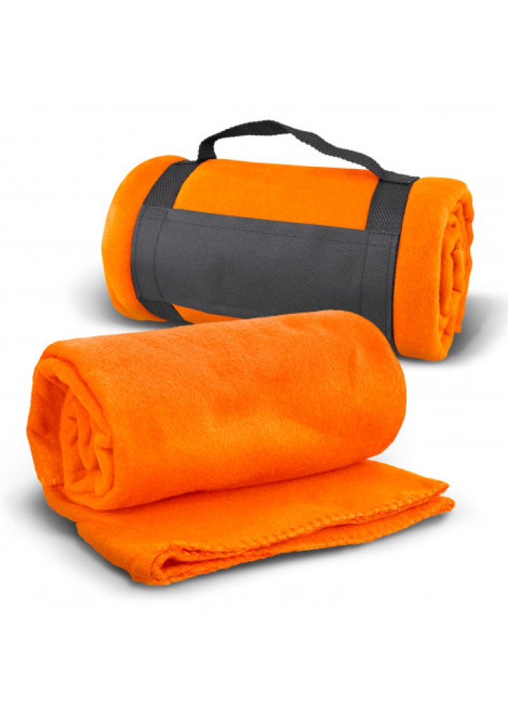 Glasgow Fleece Blanket with Strap