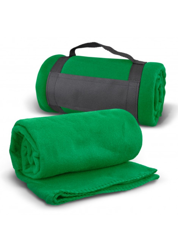 Glasgow Fleece Blanket with Strap