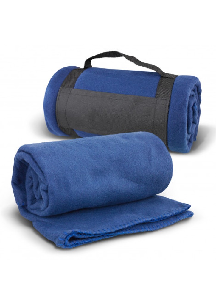 Glasgow Fleece Blanket with Strap