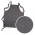 Cuisine Bib Apron - Mix and Match - Grey