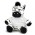 Zebra Plush Toy - Zebra: White/Black