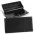 Vinyl Travel Wallet - Black