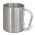 Carabiner Coffee Mug - Silver