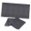 Palms Luxury Towel - Charcoal