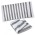 Esplanade Beach Towel - White/Grey