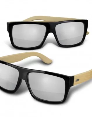 Maui Mirror Lens Sunglasses - Bamboo