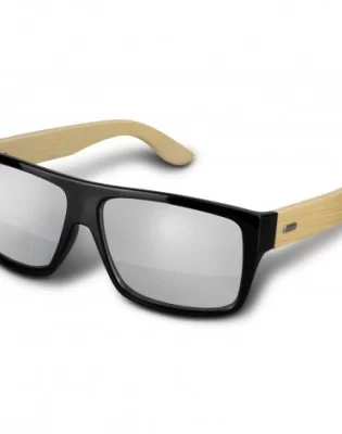Maui Mirror Lens Sunglasses - Bamboo