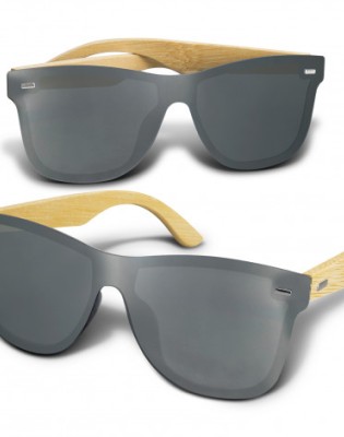 Ryder Mirror Lens Sunglasses - Bamboo